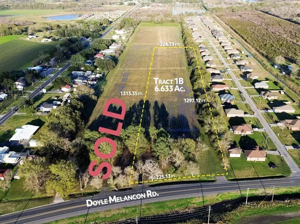 Doyle Melancon Rd Lot 1B, Breaux Bridge, LA 70517