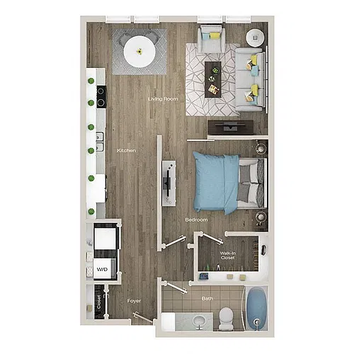 Floor plan Dennison Renovated