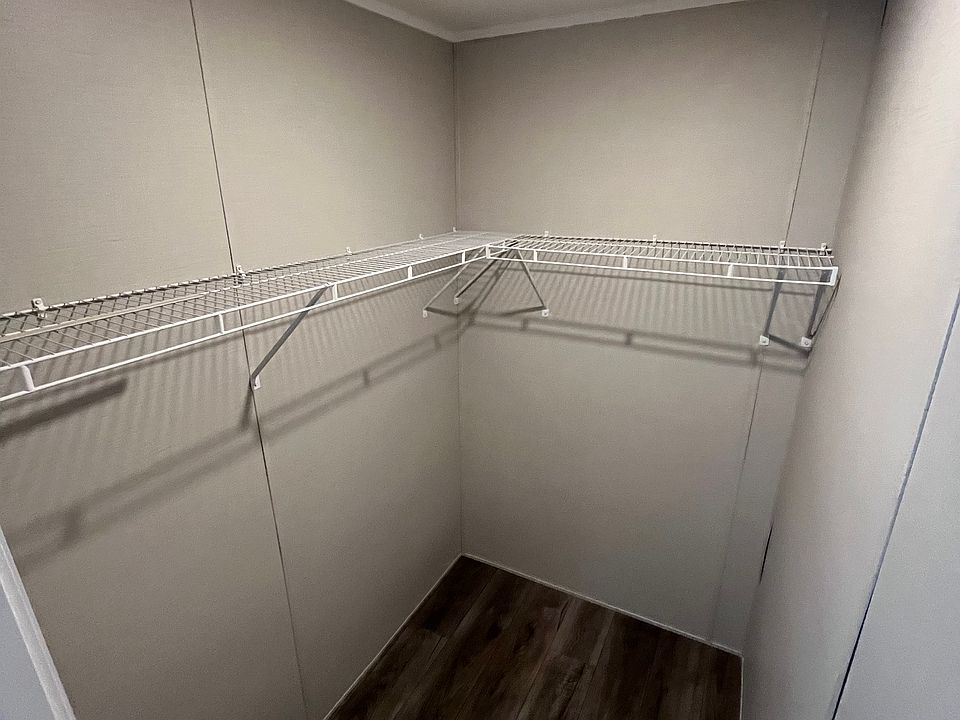 Master bedroom walk-in closet