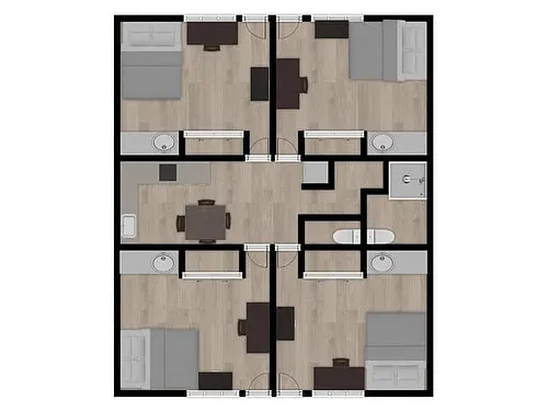 Floor plan Kincaid 4 Bedroom