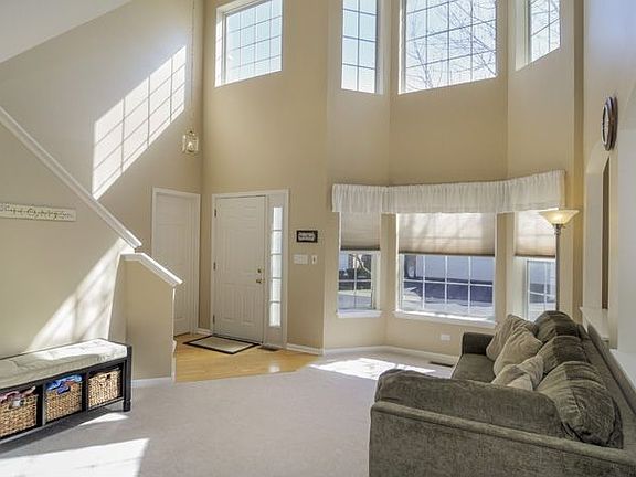 Stunning 2-story living room