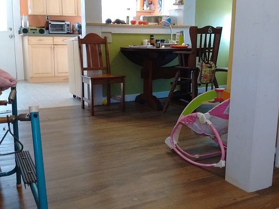 New vinyl flooring