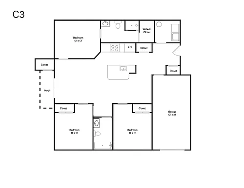 Floor plan C3