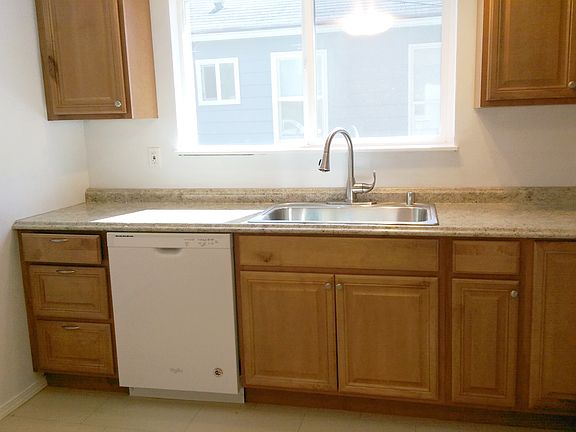 new counter top with a big farm style sink