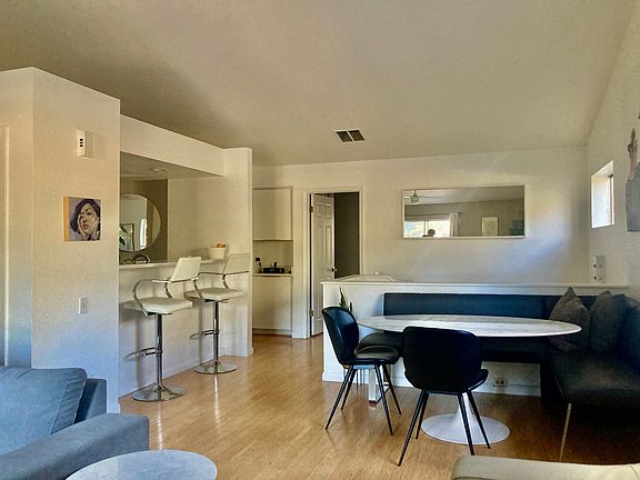 Dining area and kitchen bar, upstairs