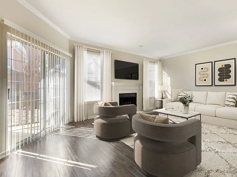 Classic Package I living room with hard surface flooring