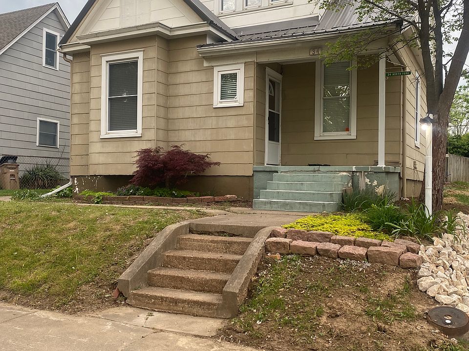 Two-story home at 34 North Park Avenue, Cape Girardeau, Missouri. This home has been completely renovated on the inside and is now being painted on the outside. This picture does not reflect the new painting that is being done now.