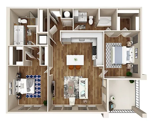 Floor plan B4