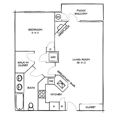 Floor plan Large Sorento Premier