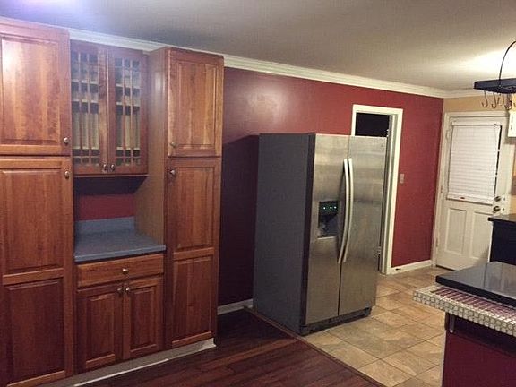 Lots of cabinet space and brand new fridge!
