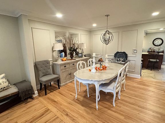 Dining room/ living room open concept main floor