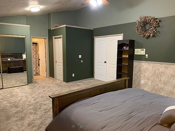 Master & 2 large closets