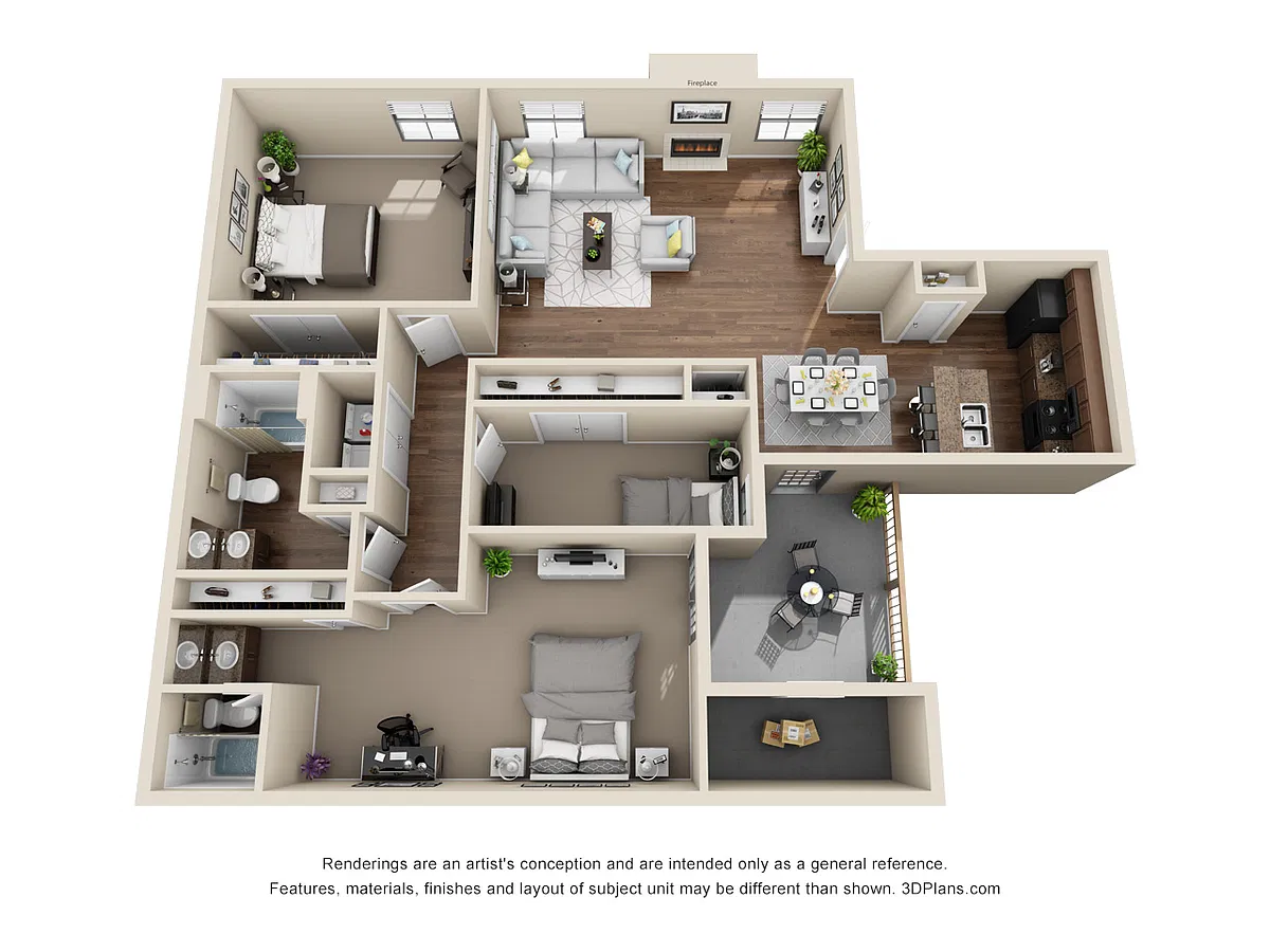 Floor plan Dogwood