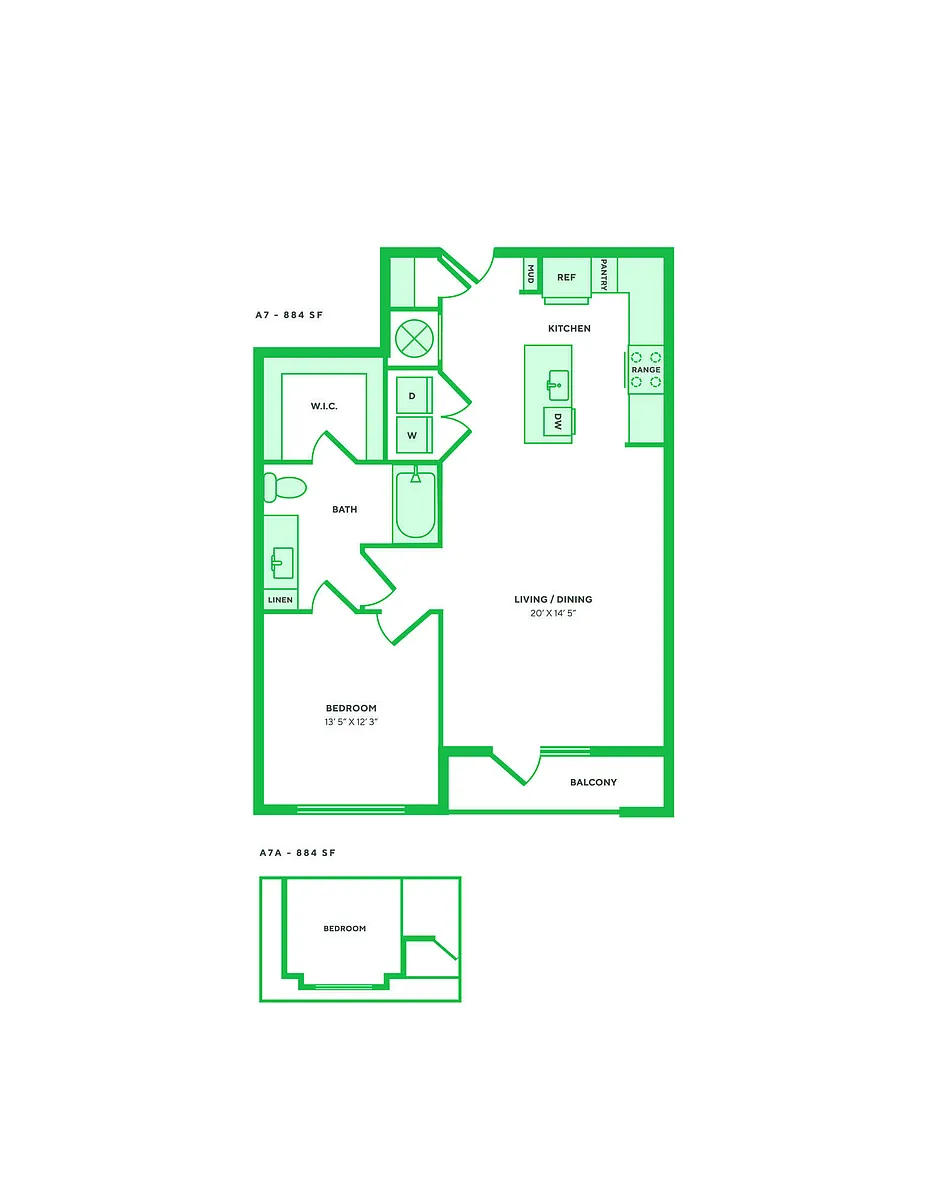 Floor plan A7