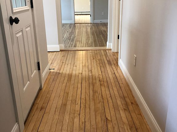 Entrance hallway off screen porch