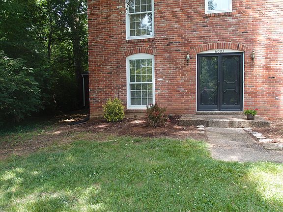 Western end of house