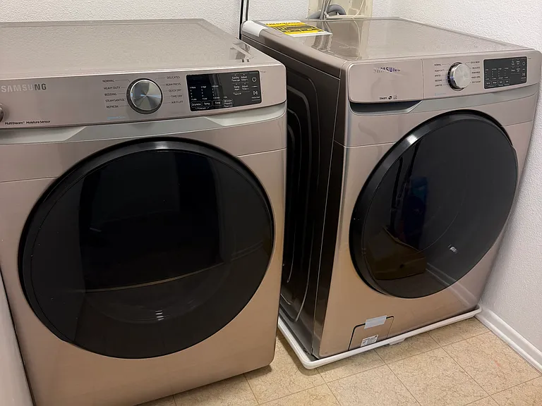 Laundry room.
