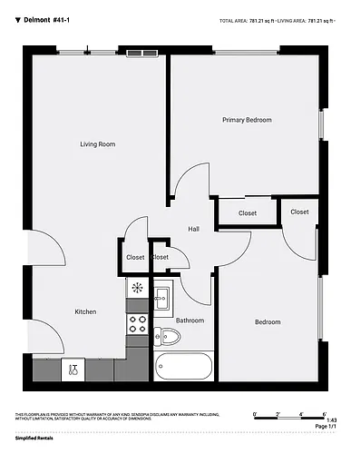 Floor plan 2ndFl 2bed balcony updated
