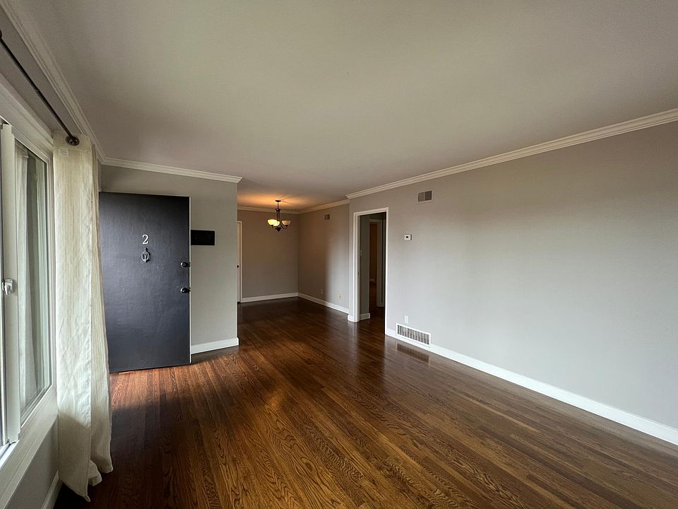 Living area and dining room