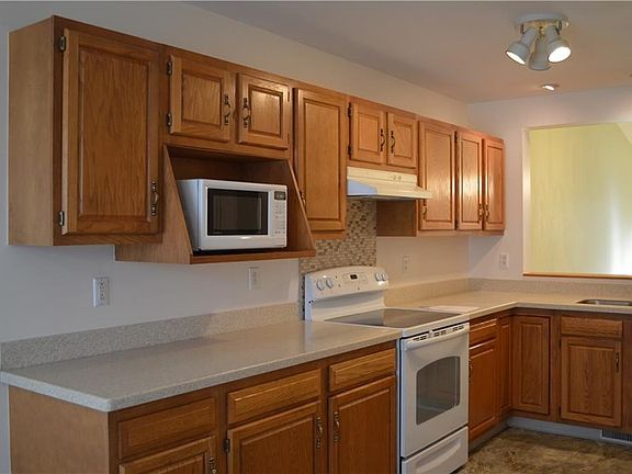 This kitchen has wonderful natural light