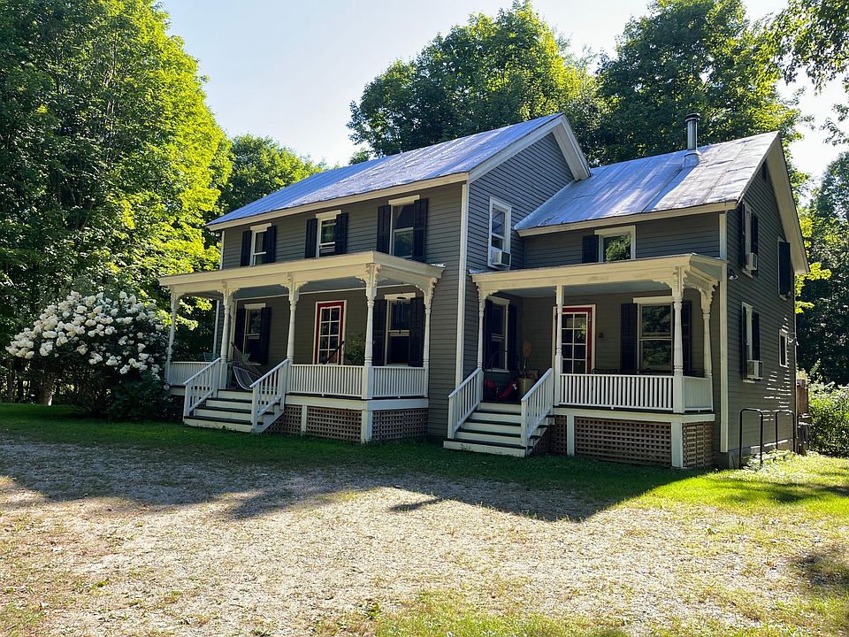 This historic house ( circa 1880) was moved from the town center to these two acres in 2006.