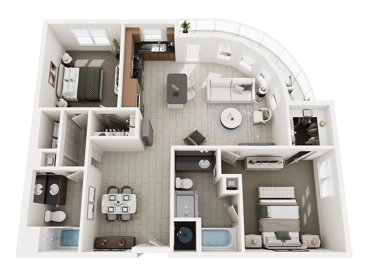 Floor plan Martinque