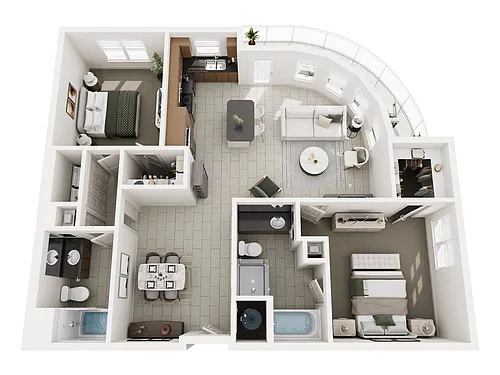 Floor plan Martinque