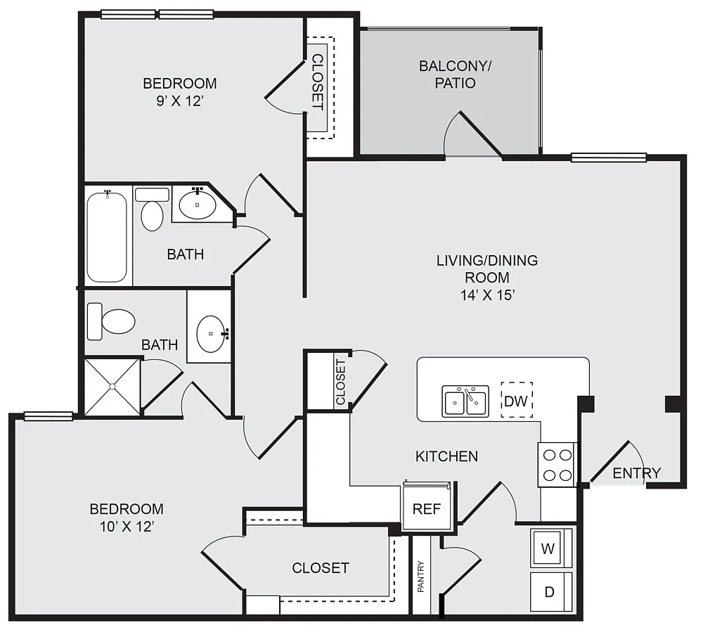 Floor plan B2