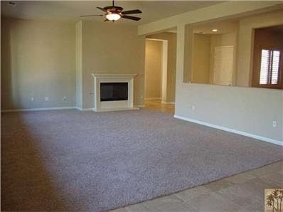 Gas fireplace, new carpet in the great room.