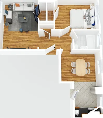 1 bed, 800 sqft, $2,175 — Photo 4