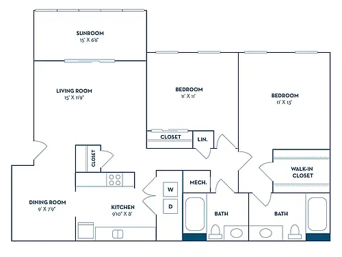 Floor plan Elm