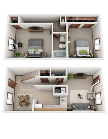 Floor plan The Cottonwood