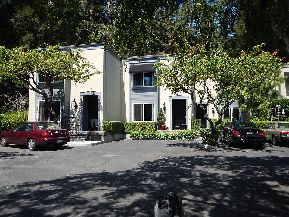 C is the unit on the left. Units are 2 stories and separated from neighbors by sound proof walls.