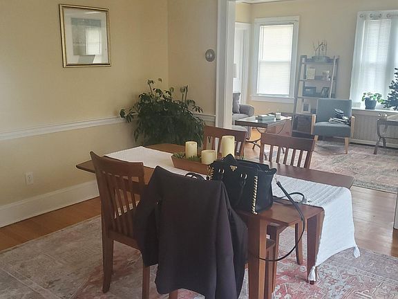 Dining room, looking into living room.