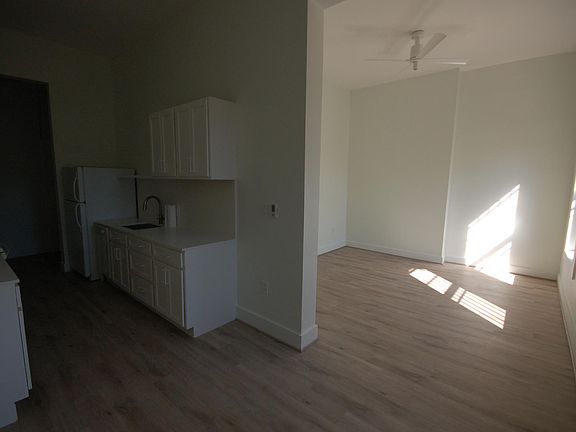 Living room and kitchen