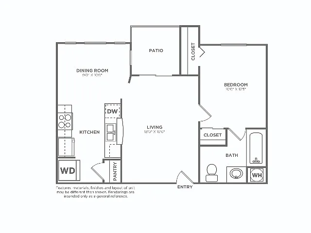 Floor plan A2Q
