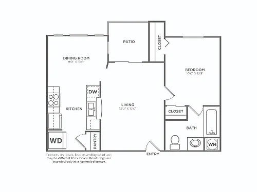 Floor plan A2Q