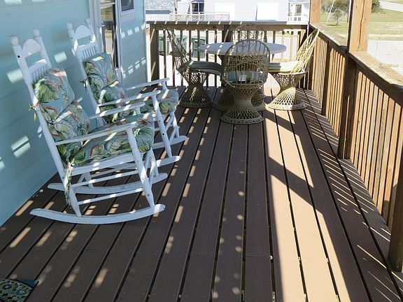 Private deck off Master bedroom.
