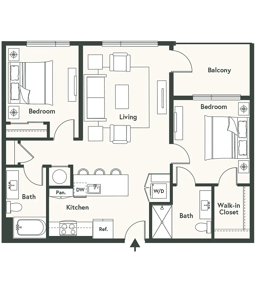 Floor plan B2