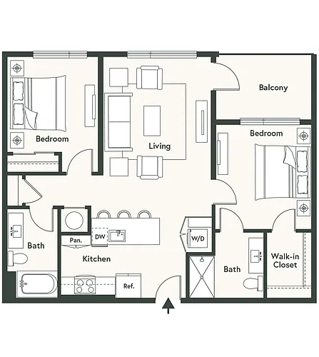 Floor plan B2