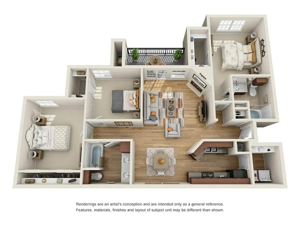 Floor plan 3RG