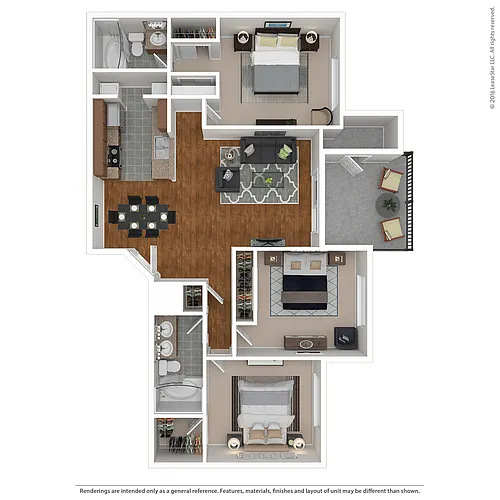 Floor plan Plan C