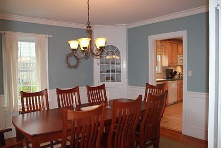 Dining Room with Built-Ins