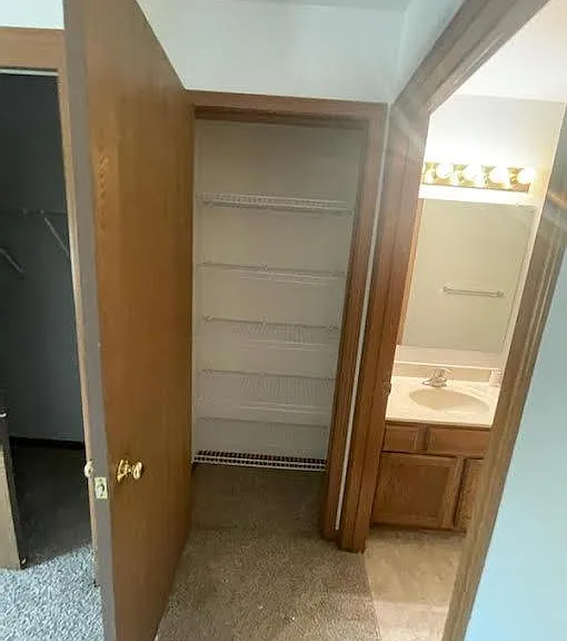 Master bedroom closet