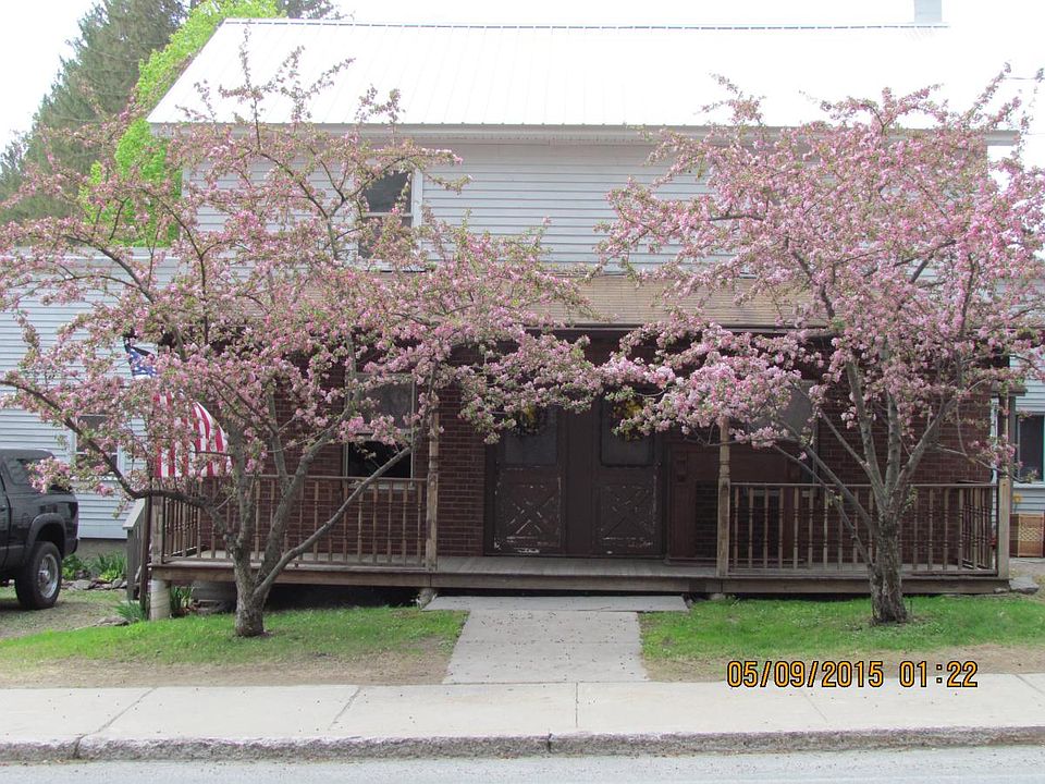 Front Porch - View in Spring from Road