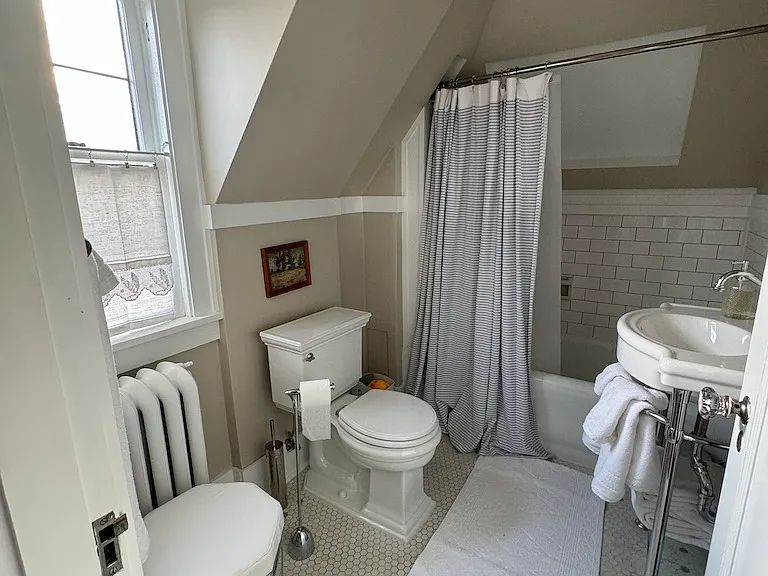 upstairs bathroom