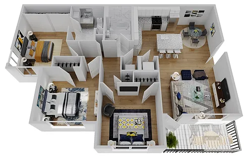 Floor plan C1