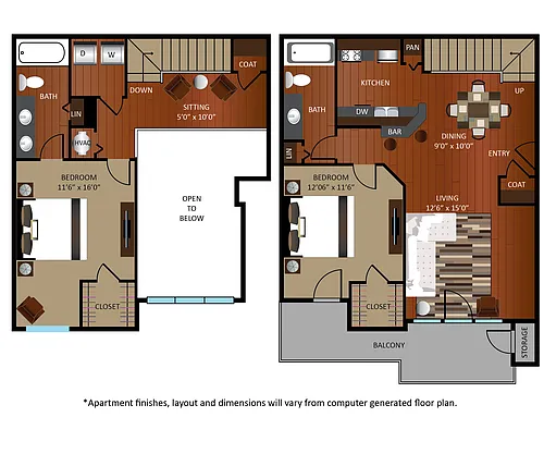 Floor plan B3