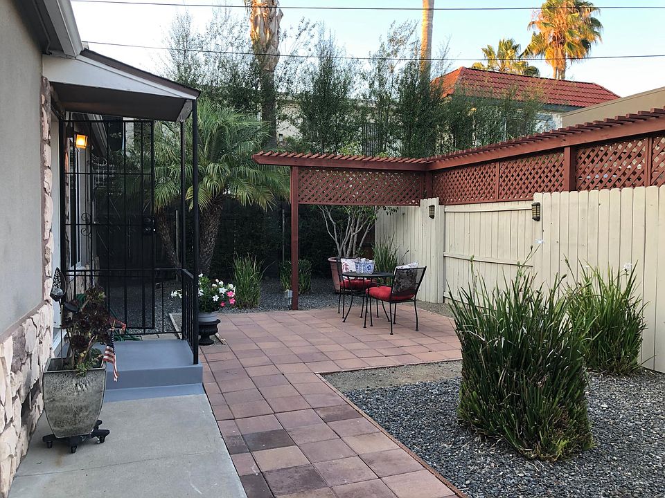 Outside space for bbq