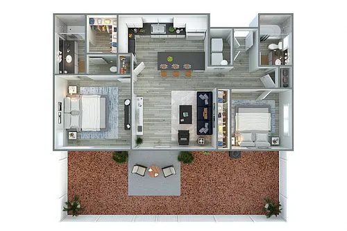 Floor plan Monterey